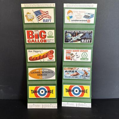 LOT 640: Lionel Chesapeake & Ohio No 225 Engine, Flatbed Train Car No 6630. Metal Bridge, D & R Bridge Piers, Lionel No. 110...