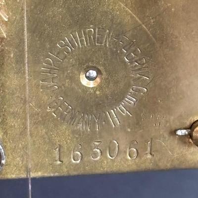 LOT 644: Vintage Anniversary Clocks: Master 400-Day (14"w/Dome) & Nisshin Master 400-day (16" w/Dome)