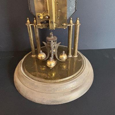LOT 645: Vintage Nisshin Master Anniversary Clock & Kieninger & Obergfell Anniversary Clock