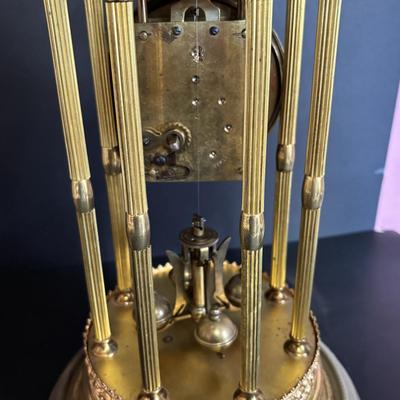 LOT 645: Vintage Nisshin Master Anniversary Clock & Kieninger & Obergfell Anniversary Clock