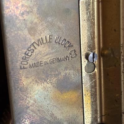 LOT 647: Vintage Anniversary Clocks Forestville & Sokol Montage