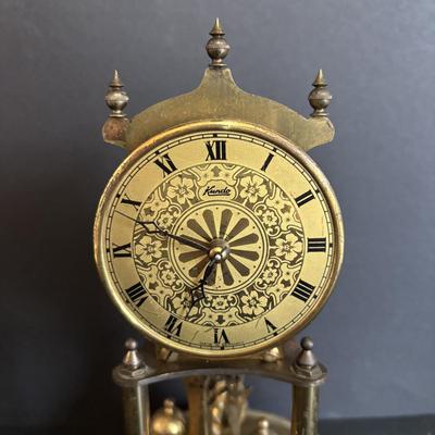 LOT 648: Vintage Herr, Schatz 100-Day & Kundo Anniversary Clocks