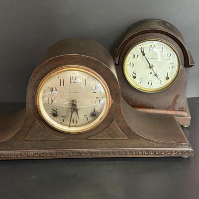 LOT 649: Seth Thomas Mantle/Shelf Clocks