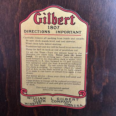 LOT 650: Gilbert Mantel Clock & Schatz 1000-Day Anniversary Clock