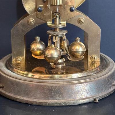 LOT 650: Gilbert Mantel Clock & Schatz 1000-Day Anniversary Clock