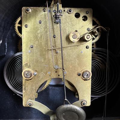 LOT 650: Gilbert Mantel Clock & Schatz 1000-Day Anniversary Clock