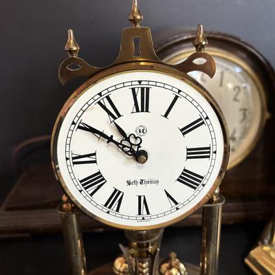 LOT 654: Seth Thomas Collection of Clocks