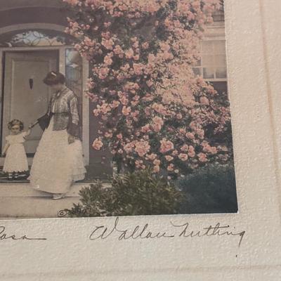 LOT 655: Wallace Nutting "The Coming Out of Rosa"
