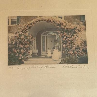 LOT 655: Wallace Nutting "The Coming Out of Rosa"
