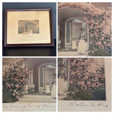 LOT 655: Wallace Nutting "The Coming Out of Rosa"