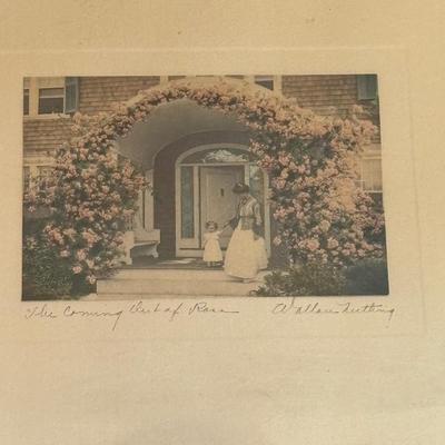 LOT 655: Wallace Nutting "The Coming Out of Rosa"