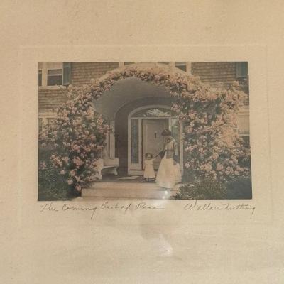 LOT 655: Wallace Nutting "The Coming Out of Rosa"