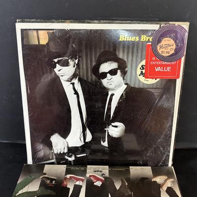 LOT 442: Vintage Albums: Kiss, The Blues Brothers, Lou Reed, Frank Zappa, Hall & Oats, Blondie & More