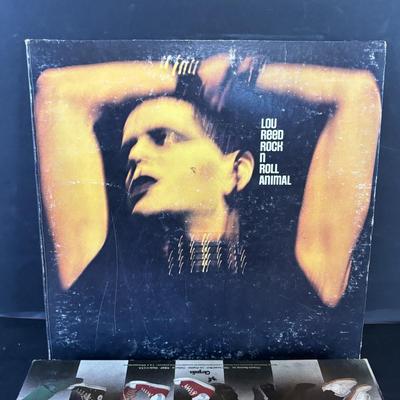 LOT 442: Vintage Albums: Kiss, The Blues Brothers, Lou Reed, Frank Zappa, Hall & Oats, Blondie & More