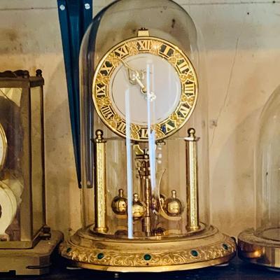 LOT 663: Set of Three (3) Anniversary Clocks by Kundo, Schatz and Kern