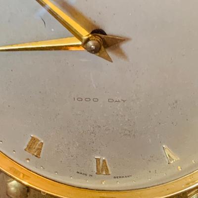LOT 666: Three Side Tables, Three Anniversary Clocks, an Hourglass and a Lamp