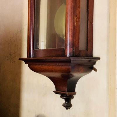 LOT 670: Large Wood Pendulum Wall Clock