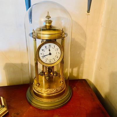 LOT 660: Three Anniversary Clocks by Kundo, Schultz and Other