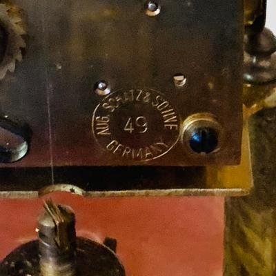 LOT 660: Three Anniversary Clocks by Kundo, Schultz and Other