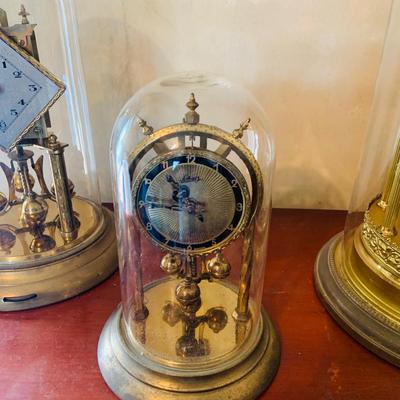 LOT 661: Collection of German Made Anniversary Clocks