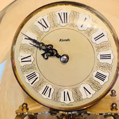 LOT 673: Set of Three (3) German Made Anniversary Clocks Kundo and Others