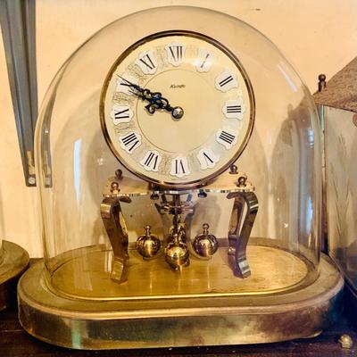 LOT 673: Set of Three (3) German Made Anniversary Clocks Kundo and Others