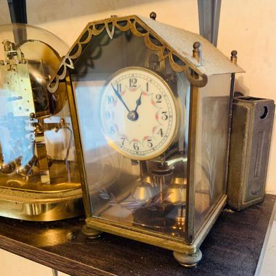 LOT 673: Set of Three (3) German Made Anniversary Clocks Kundo and Others
