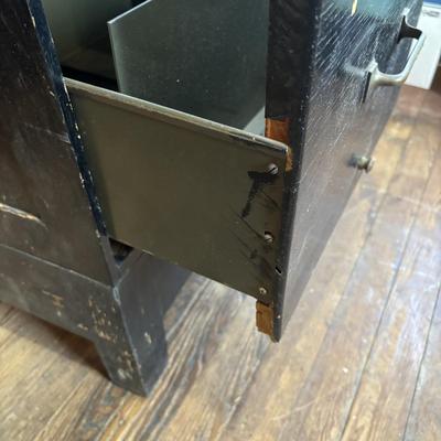 LOT 708 Vintage Globe Wernicke Stacking Filing Cabinet