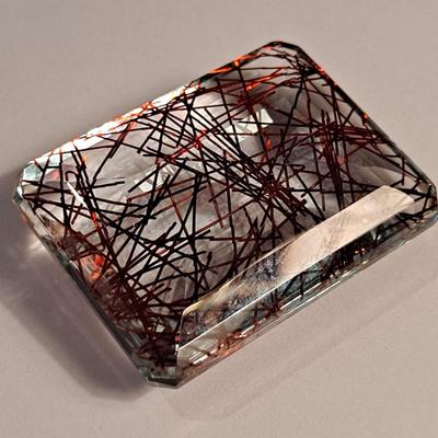 Natural Rutile Quartz 208.50 cts