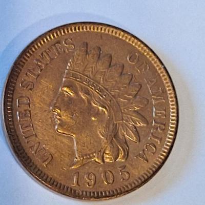 1905 Indian Head Cent