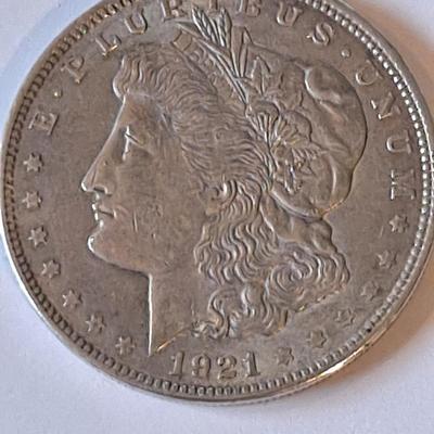 1921 Morgan Silver Dollar