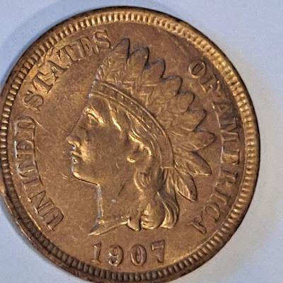 1907 Indian Head Cent
