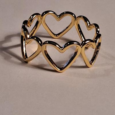 Ring 18k Gold Overlay Sterling Silver
