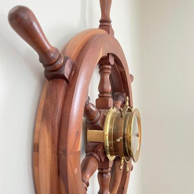 Schatz Vintage German Barometer Nautical Decor