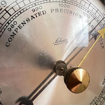 Schatz Vintage German Barometer Nautical Decor