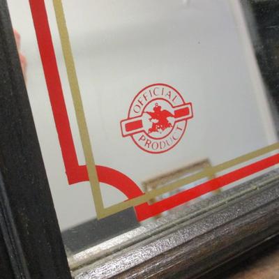 Vintage Budweiser Clydesdal's Framed Mirror