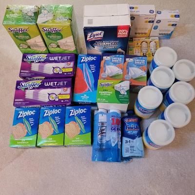 Cleaning Supplies and Light Bulbs (LR-EL)