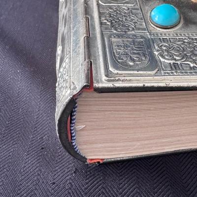 Holy Scriptures Jewish Bible in Metal Case and “Sidur Tikun Meir” Hebrew Prayer Book (L-DZ)