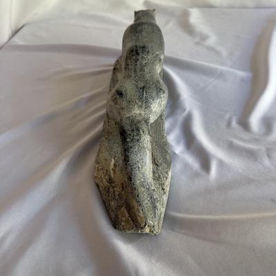 Three Carved Stone Sculptures (K-BM)