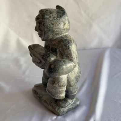 Three Carved Stone Sculptures (K-BM)