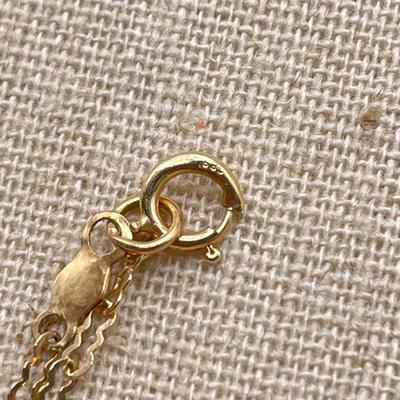 Gold Cameo Necklace with Bracelet - Both 14K (ST-SS)