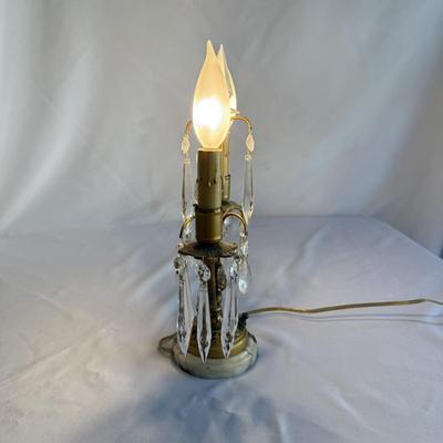 Marble Base Table Lamp with Kundo Quartz Clock (K-BM)