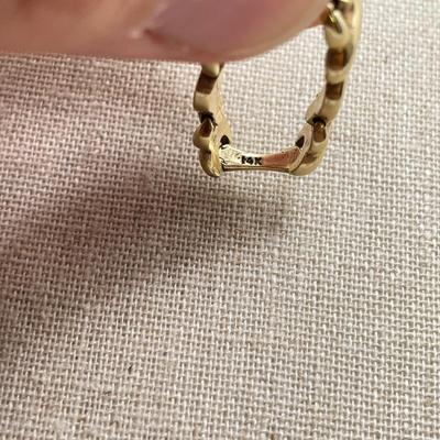 Three Unique Gold Rings 14K (ST-SS)