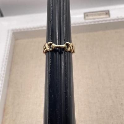 Three Unique Gold Rings 14K (ST-SS)