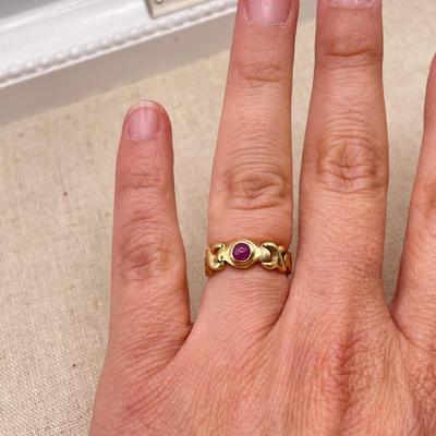 Three Unique Gold Rings 14K (ST-SS)
