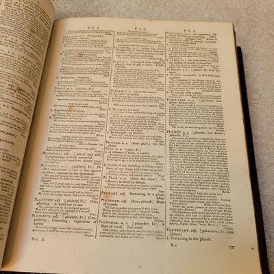 Johnsons Dictionaries and Antique English Books (L-EL)