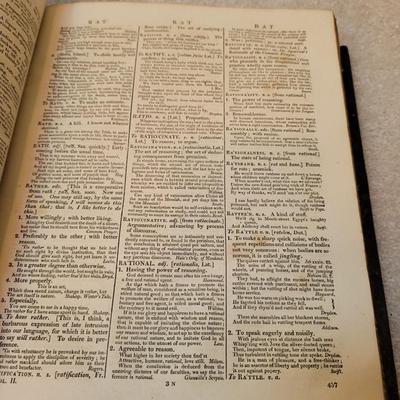 Johnsons Dictionaries and Antique English Books (L-EL)