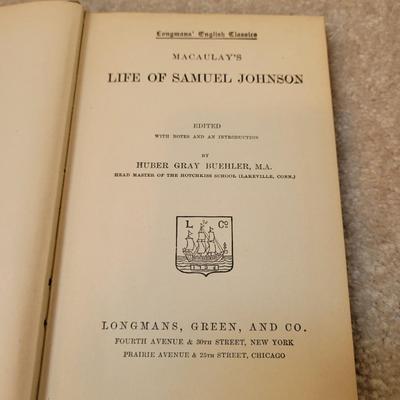Johnsons Dictionaries and Antique English Books (L-EL)