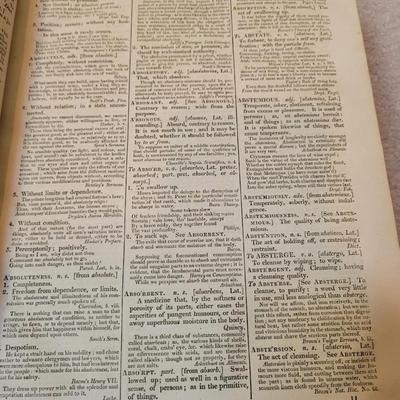 Johnsons Dictionaries and Antique English Books (L-EL)