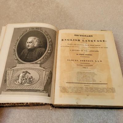 Johnsons Dictionaries and Antique English Books (L-EL)